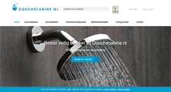 Desktop Screenshot of douchecabine.nl